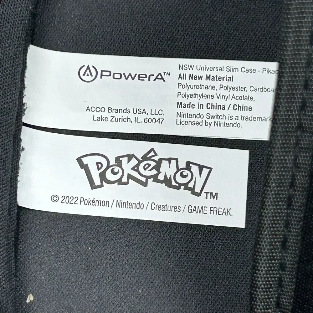 Pokémon Pikachu Nintendo Switch Carrying Case Travel Bag - FAST‎ SHIPPING!